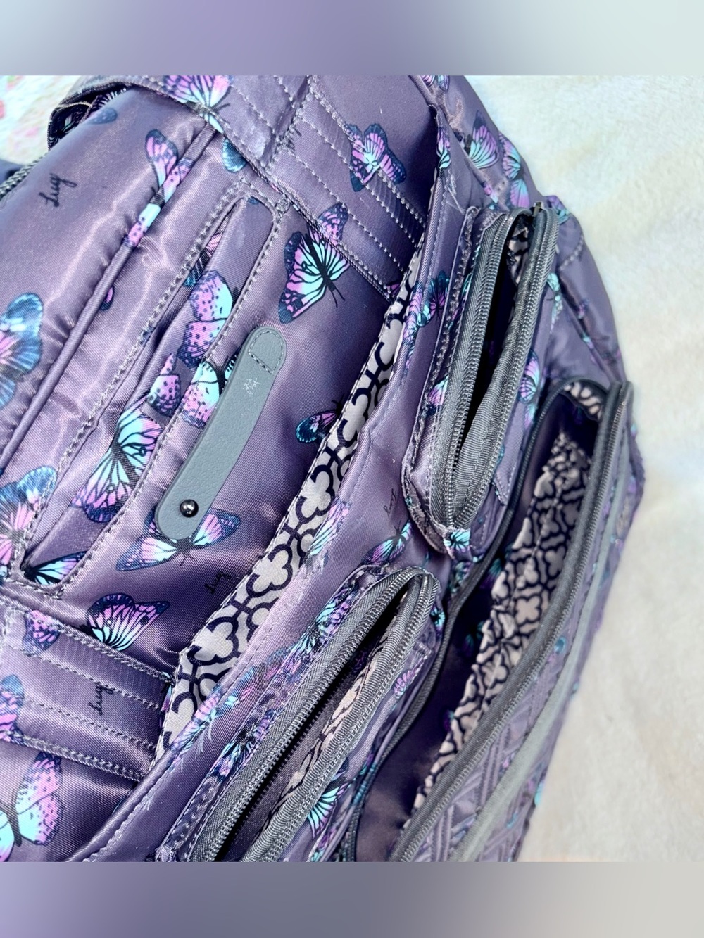 LUG Puddle Jumper LE Quilted Tote Bag NWOT - Picture 7 of 8